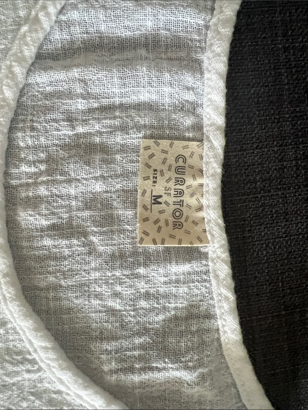 Curator SF White Sleeveless Minnie Tank Top - Picture 4 of 4